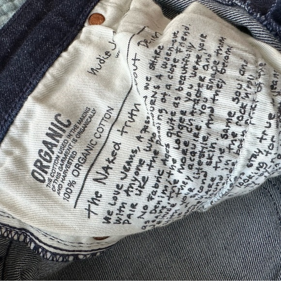 Excellent Skinny Lin Worn Indigo Nudie Jeans - Picture 13 of 13